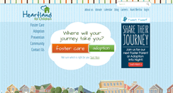 Desktop Screenshot of heartlandforchildren.org